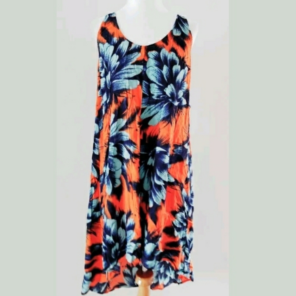 ANTHROPOLOGIE MAEVE FLORAL MOD SUNDRESS SZ S 4